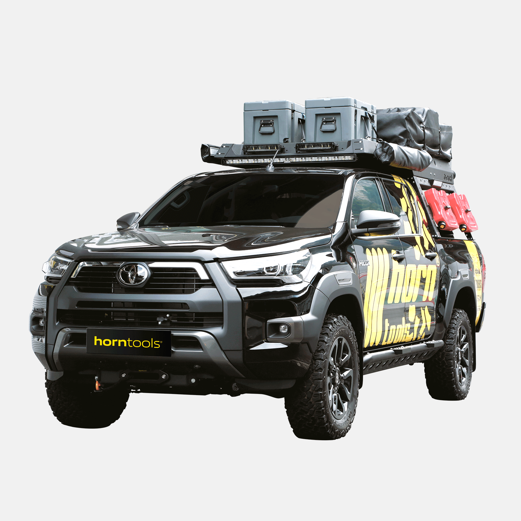 Winch system Alpha 4.3 tons for Toyota Hilux Revo from 2016