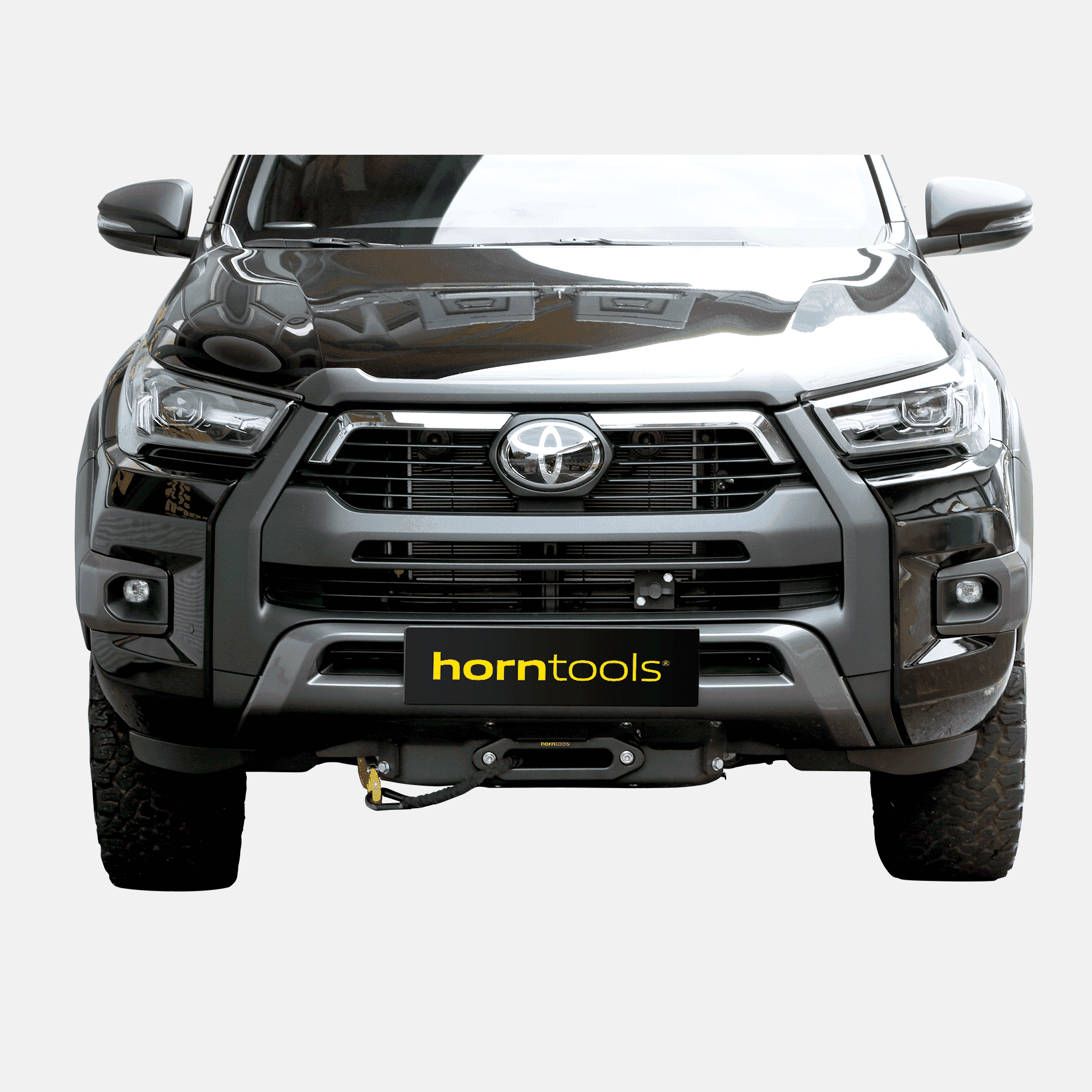 Seilwindensystem Alpha 4,3 Tonnen für Toyota Hilux Revo ab Bj. 2016