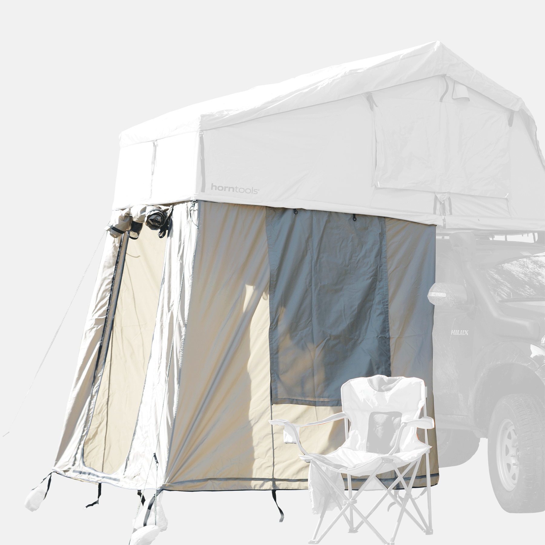 Annex room for roof tent Desert