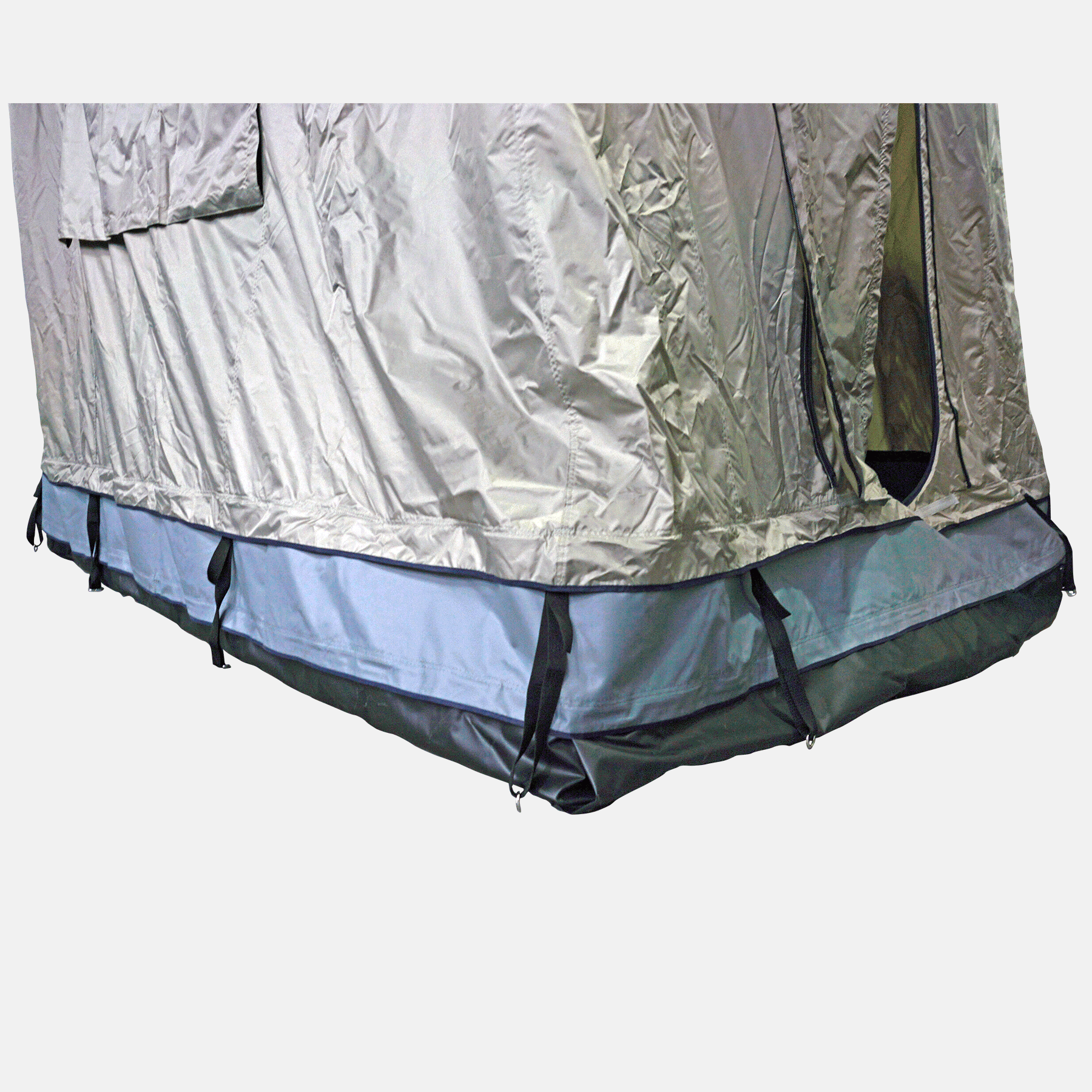 Annex room extension scarf with zipper for Desert roof tent