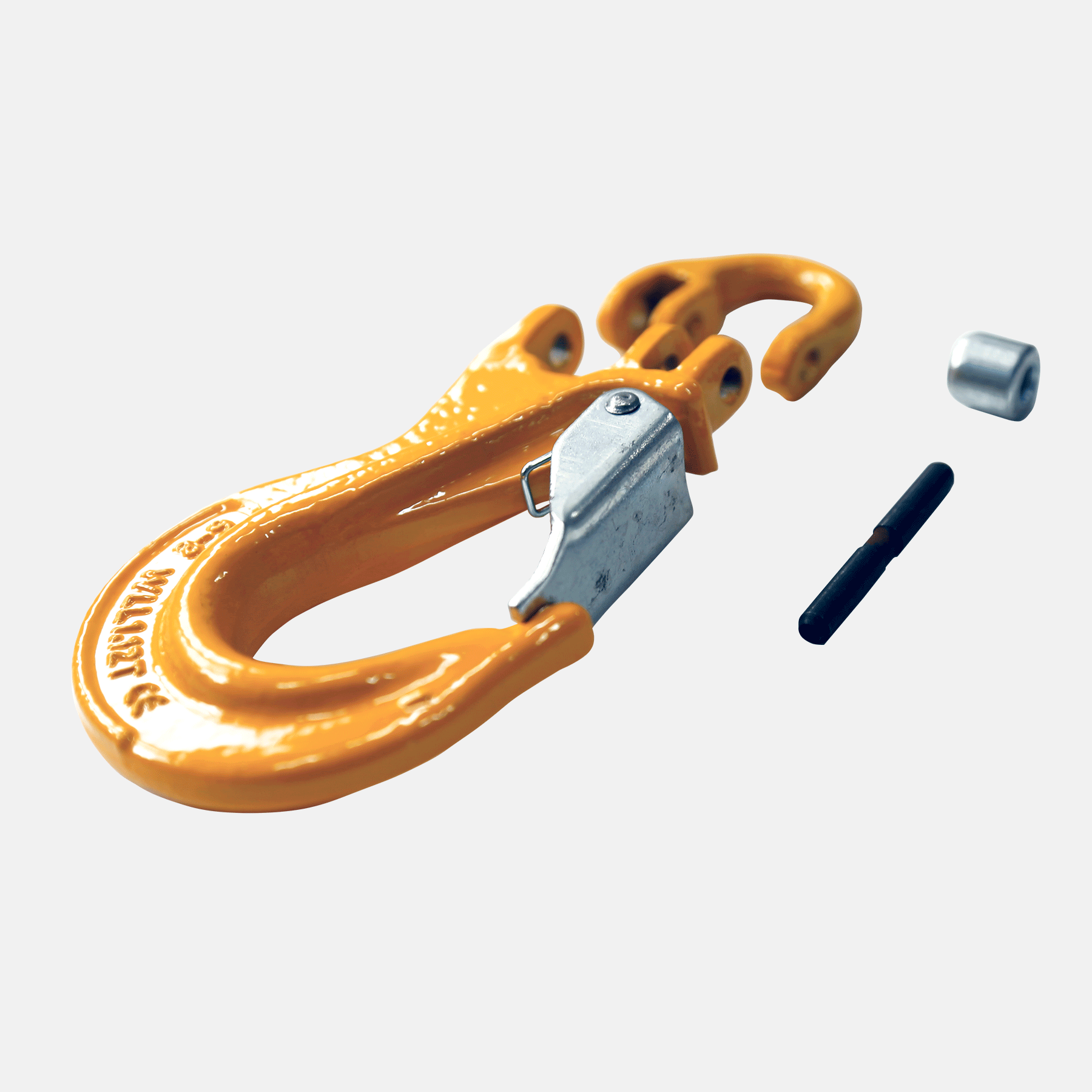 Winch hook for synthetic ropes 4 tons breaking load