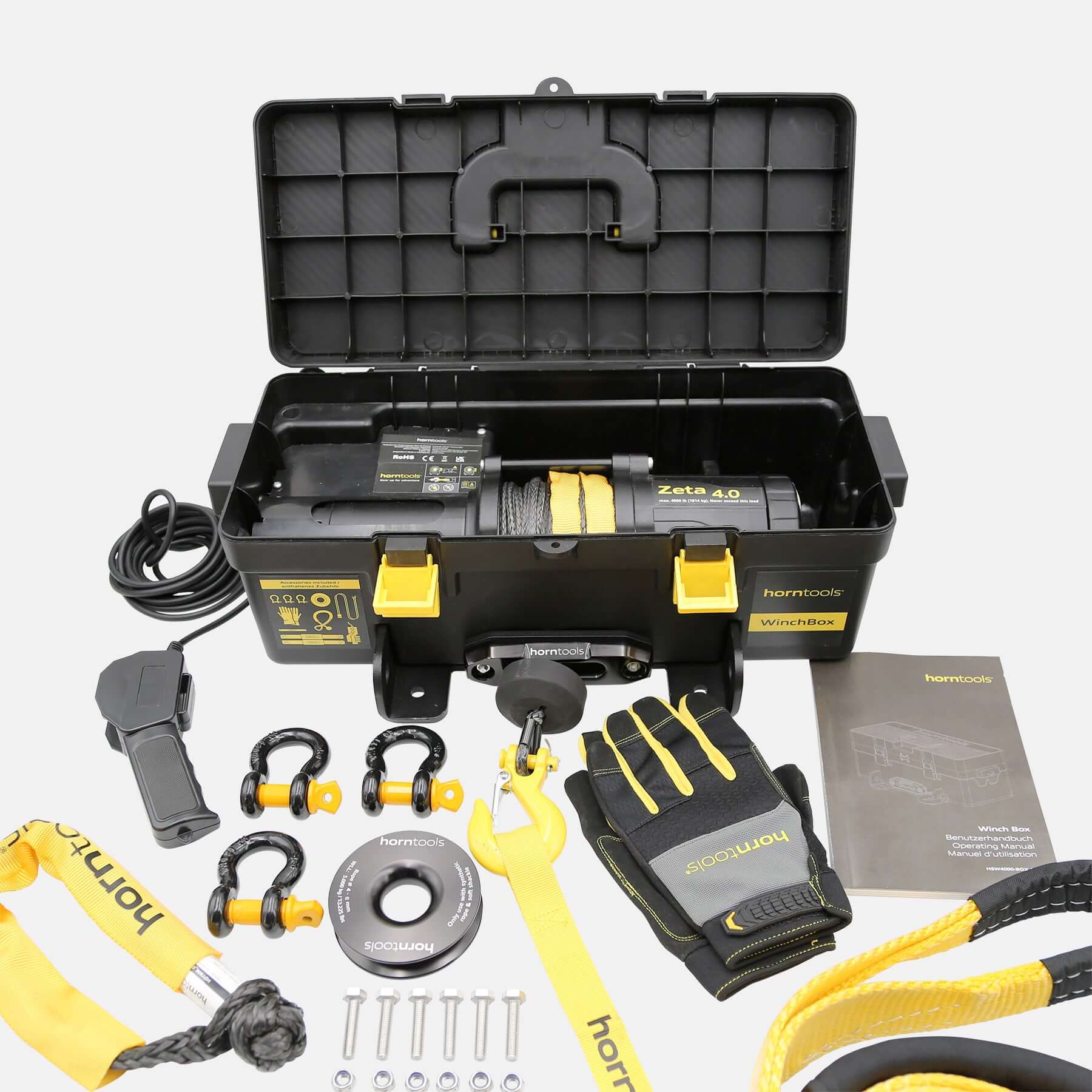 Winch Box - Mobile Seilwinde 1,8 Tonnen