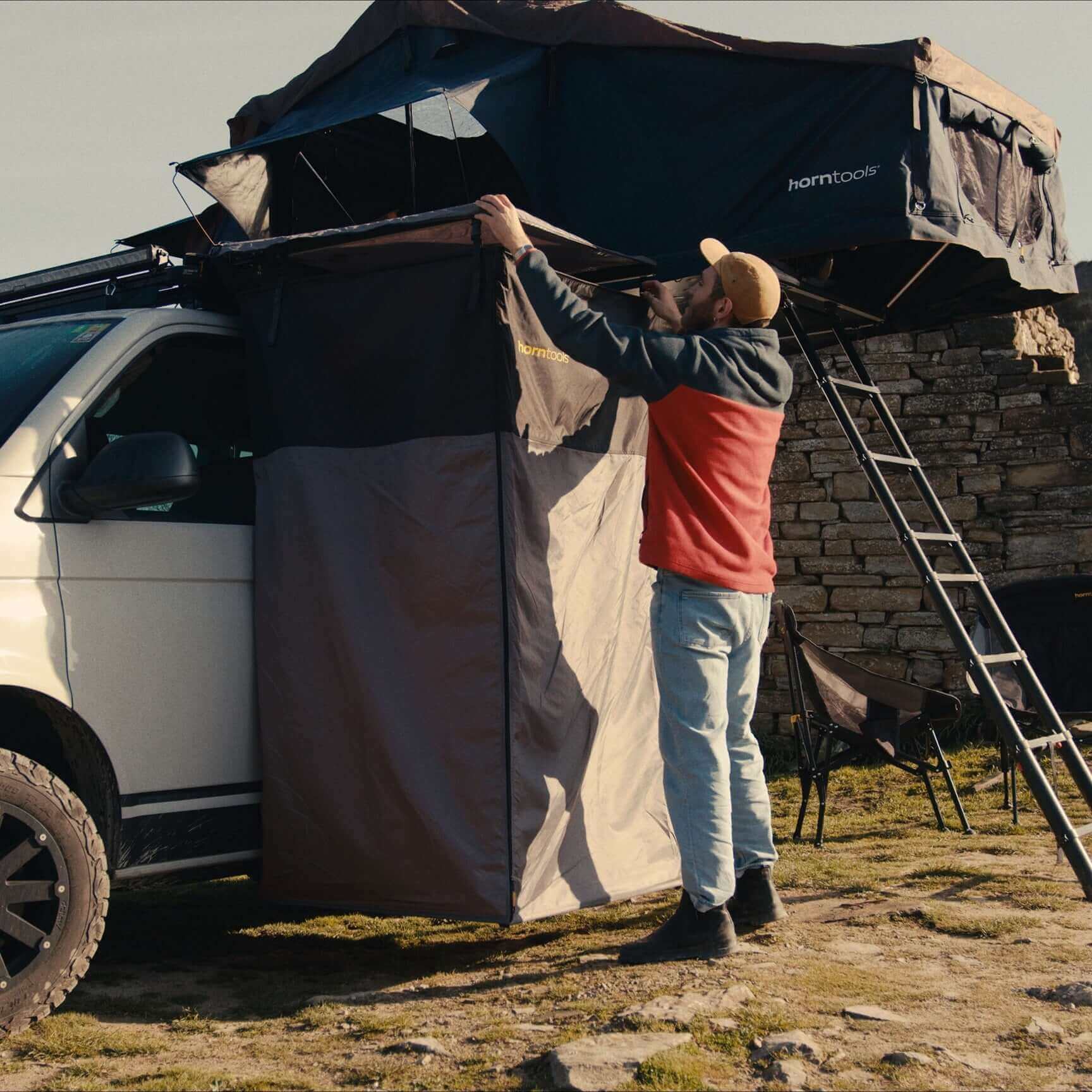 Shower tent Horizon - mobile changing room