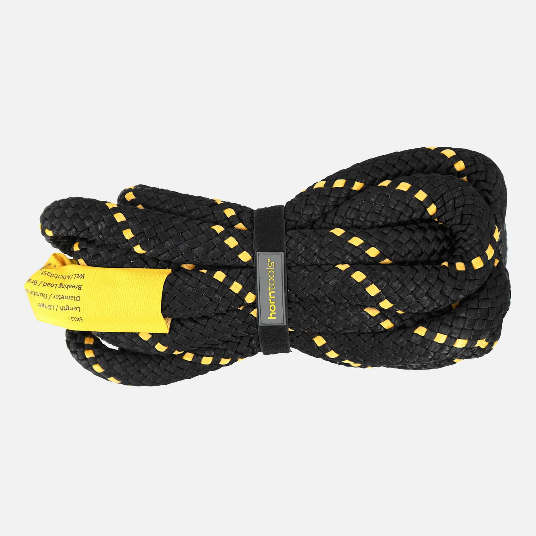 Kinetic recovery rope