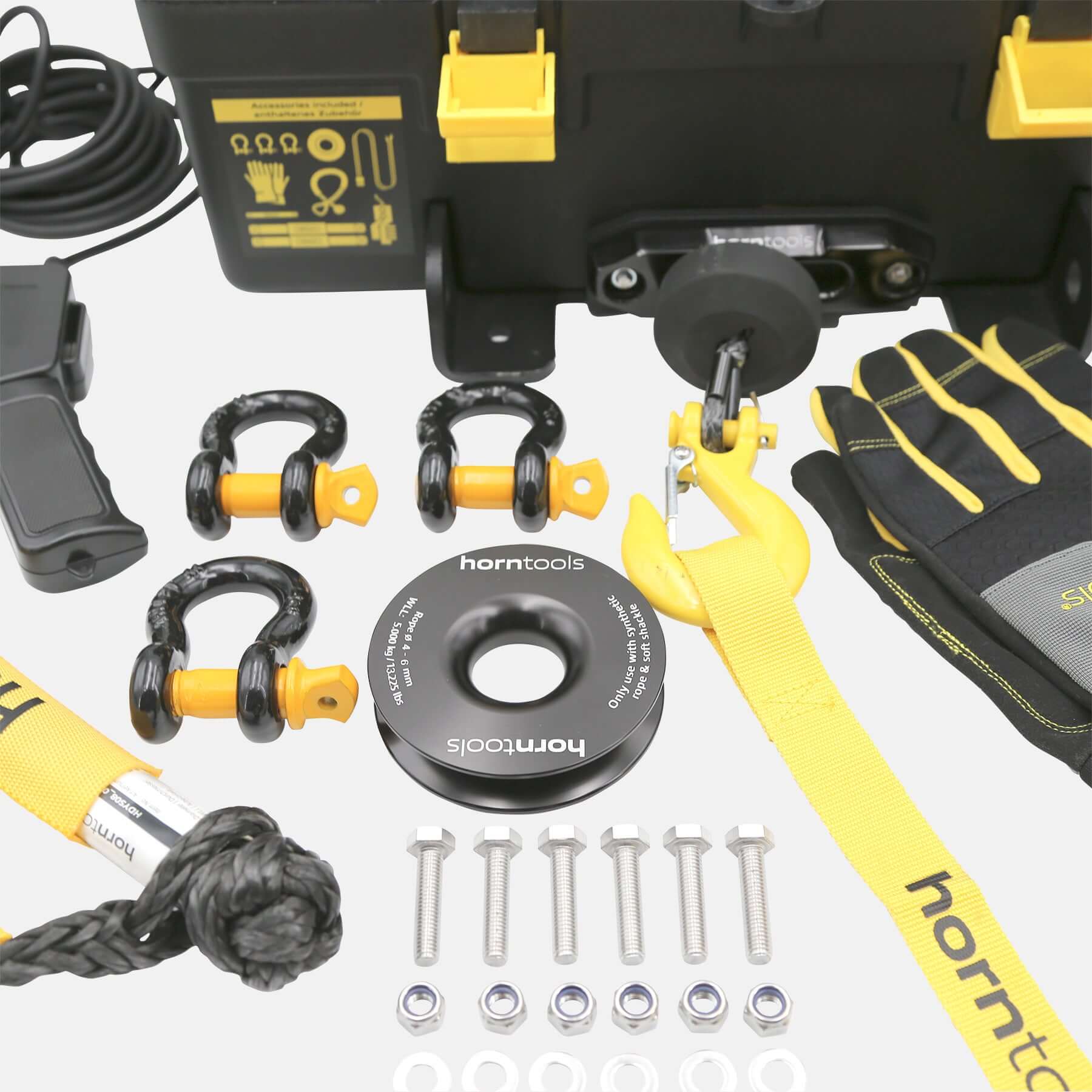 Winch Box - Mobile Seilwinde 1,8 Tonnen