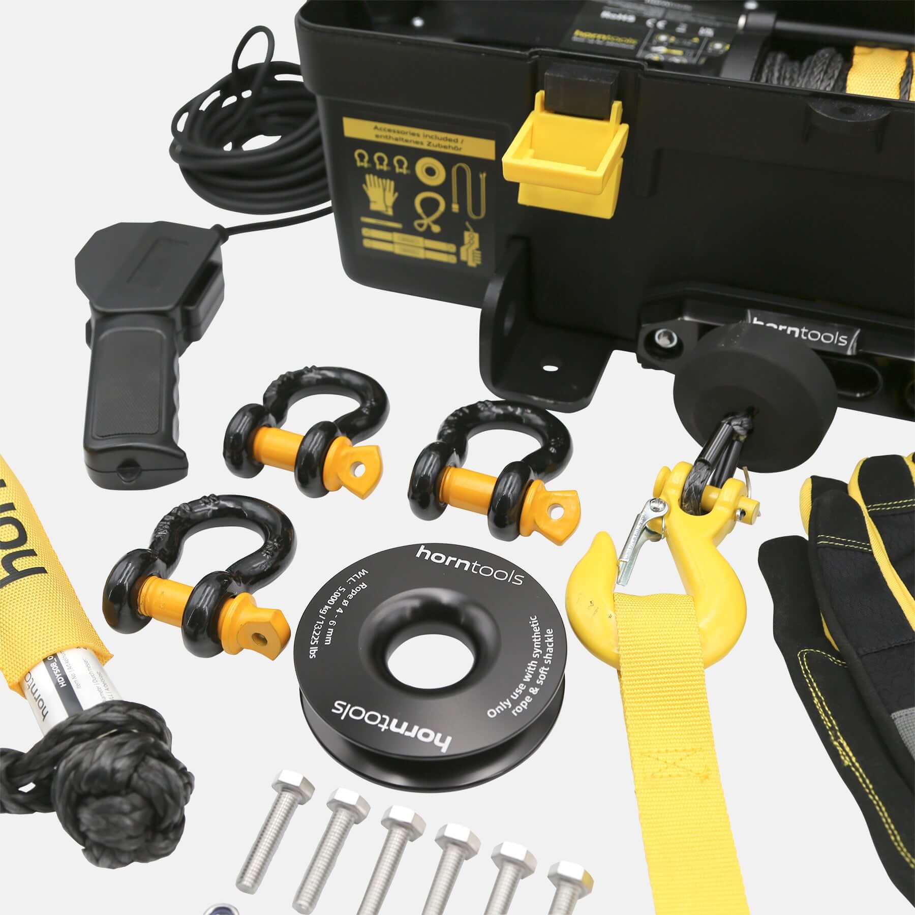 Winch Box - Mobile Seilwinde 1,8 Tonnen