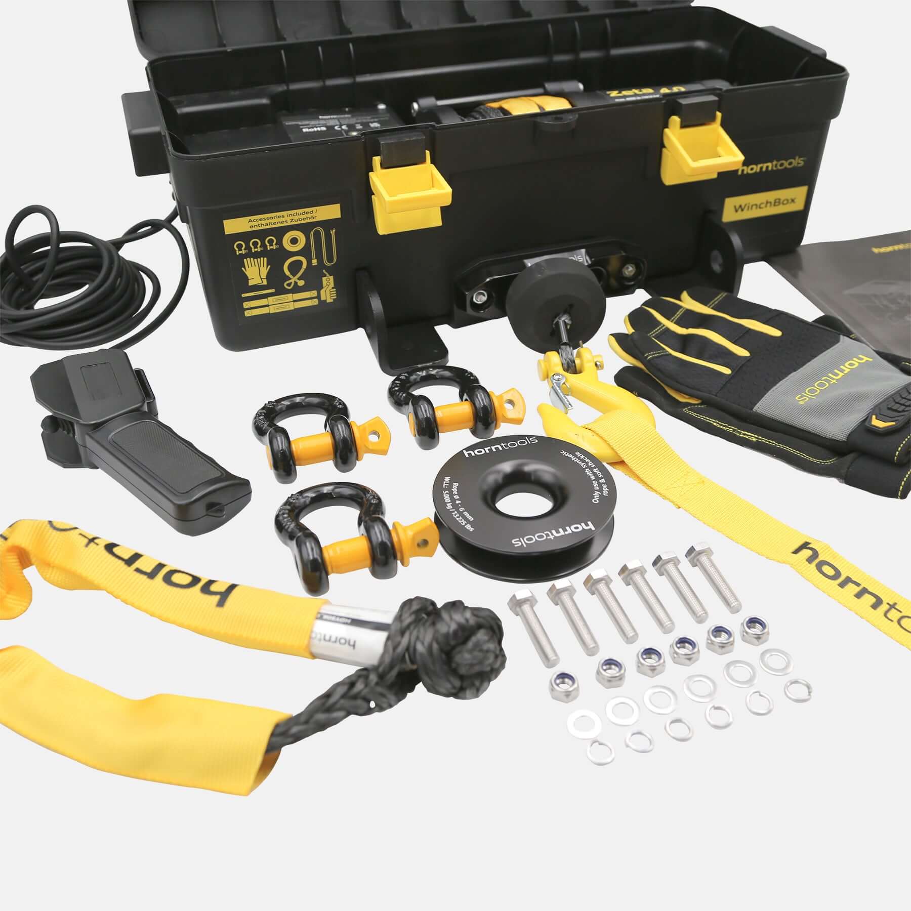 Winch Box - Mobile Seilwinde 1,8 Tonnen