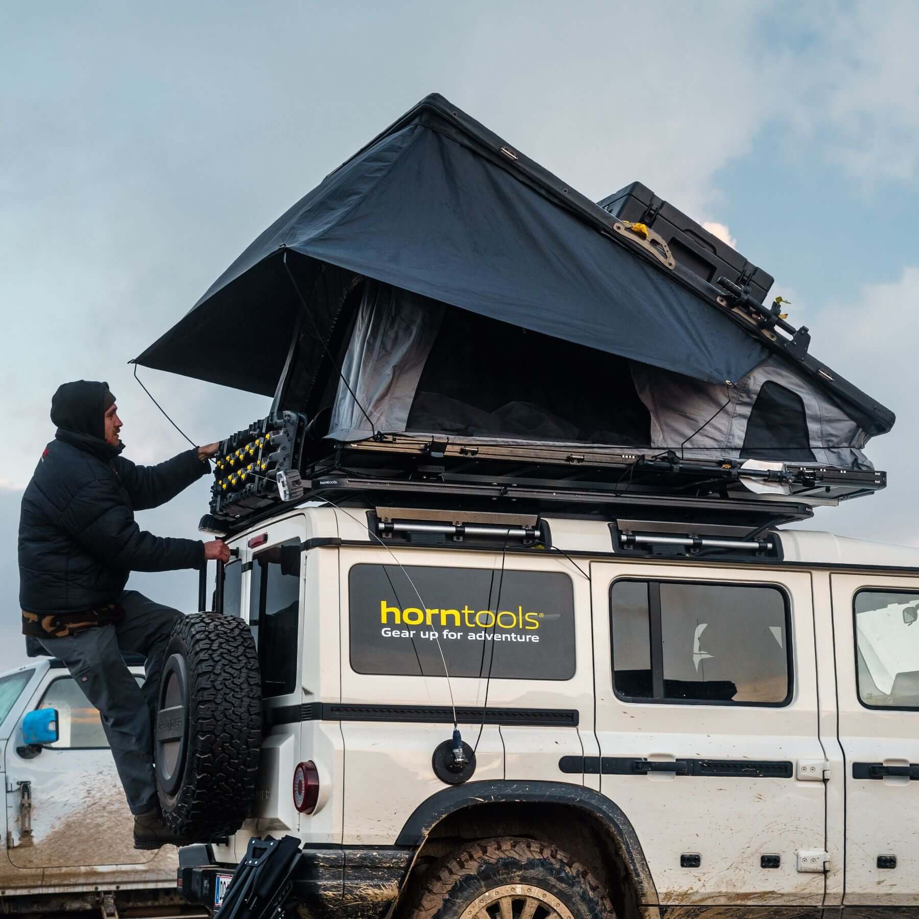 Dachträger für Dachzelt Cloud